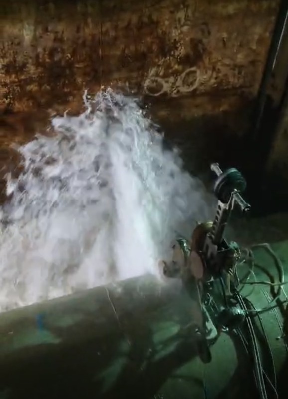 Sciage au câble d’une conduite béton armée – Intervention de nuit à Nîmes