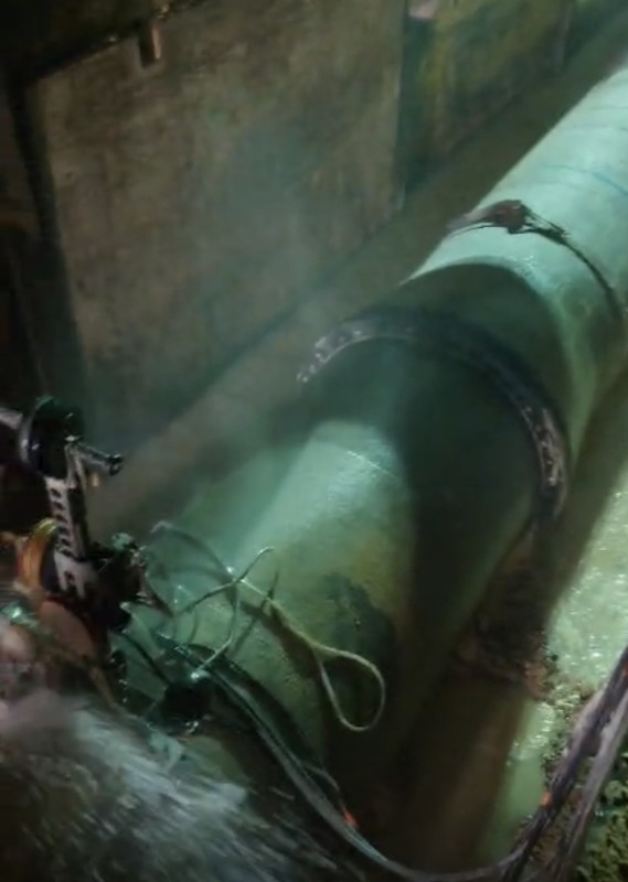 Sciage au câble d’une conduite béton armée – Intervention de nuit à Nîmes