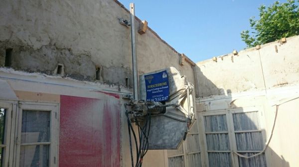 sciage d'un mur béton à avignon