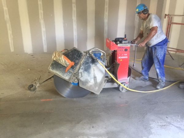 carottage béton et pierre à lyon