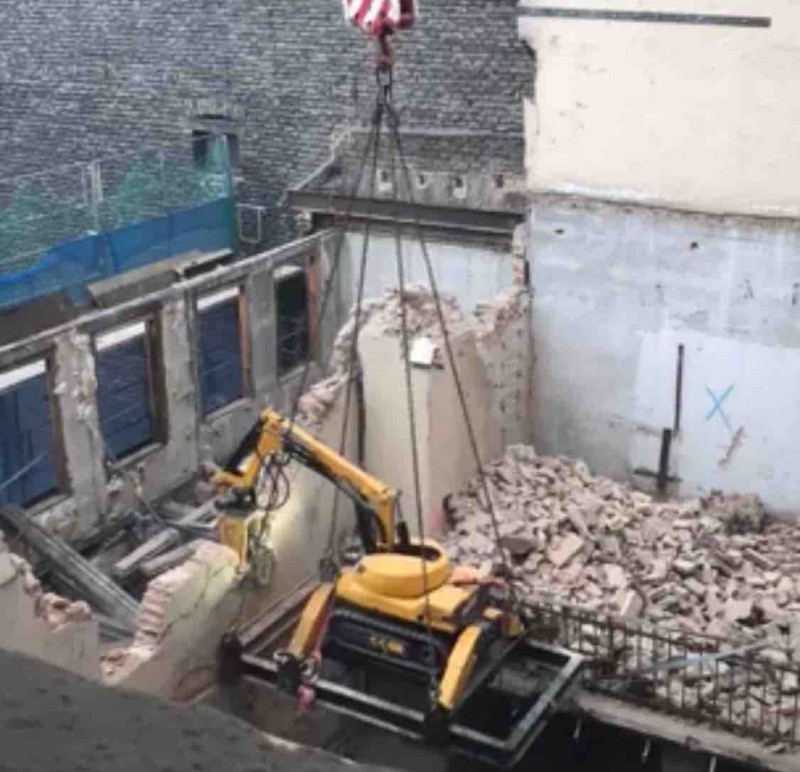DÉMOLITION à PRIVAS EN ARDÈCHE