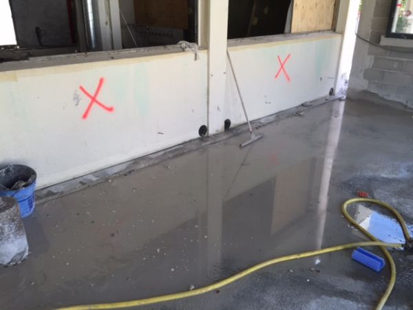 sciage d'allege de fenêtre à valence