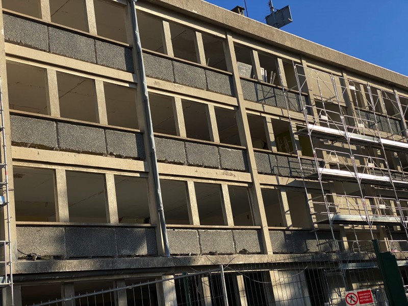 travaux de démolition de mur béton à Montélimar