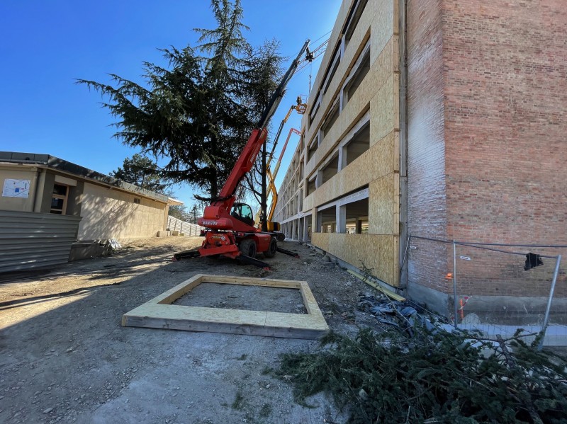 travaux de démolition de mur béton à Montélimar