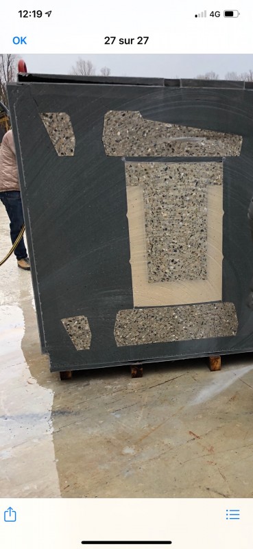 sciage au câble diamant à marcoule dans le Gard