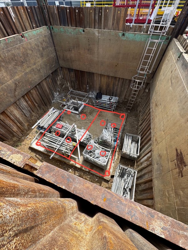 SCIAGE DU BARRAGE DE ROCHEMAURE C.N.R EN ARDÉCHE