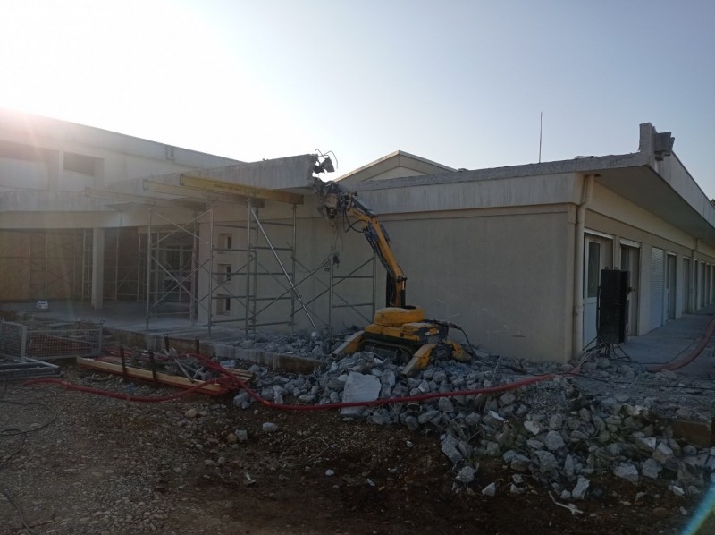 démolition de cuve béton en ardéche