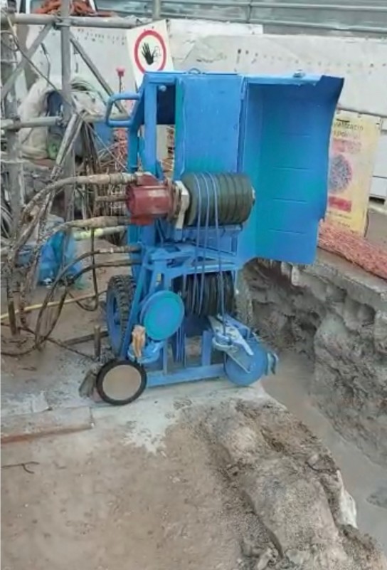 sciage de béton au câble diamant à Montpellier