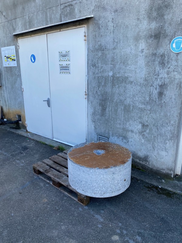 carottage béton de grosse épaisseur 