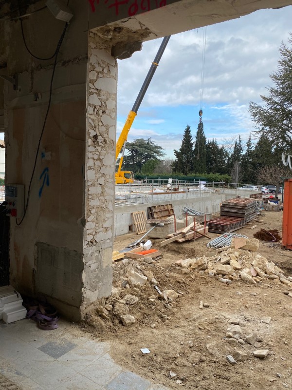 sciage et carottage béton à l'outil diamanté à AVIGNON dans le VAUCLUSE.