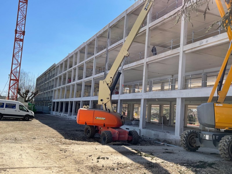 sciage de mur béton à romans sur Isère