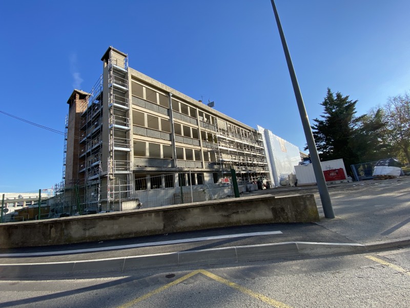 travaux de démolition de mur béton à Montélimar