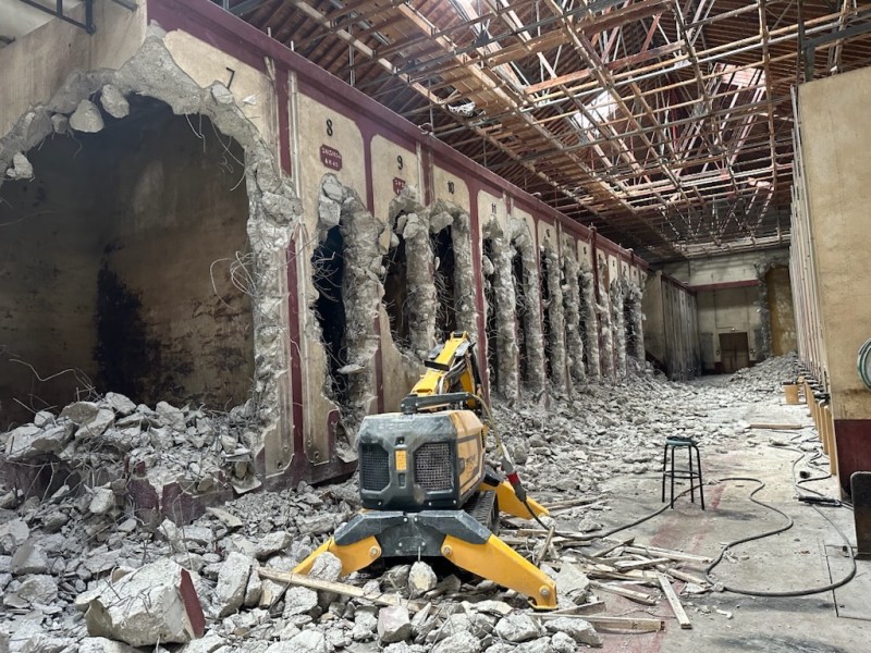 démolition de cuve béton 