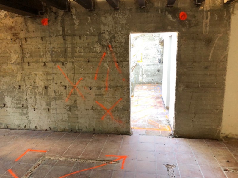 Sciage et carottage BÉTON pour création d’ouverture porte et fenêtre à LATTES dans l’Hérault.