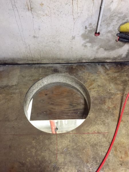 CAROTTAGE DANS UNE DALLE BETON à GRENOBLE