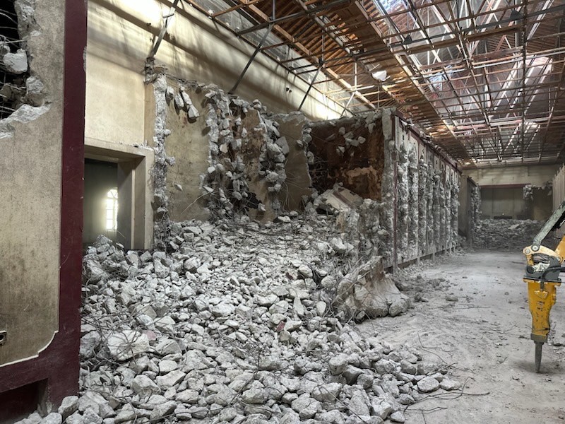 démolition de cuve béton 