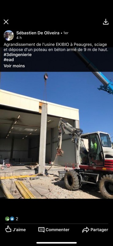 sciage de béton et carottage a l'outil diamanté sur Aubenas en ardèche
