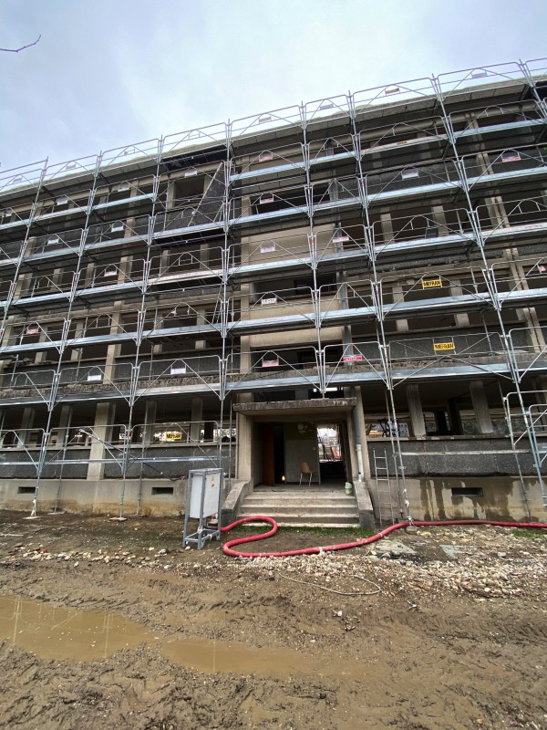 travaux de démolition de mur béton à Montélimar