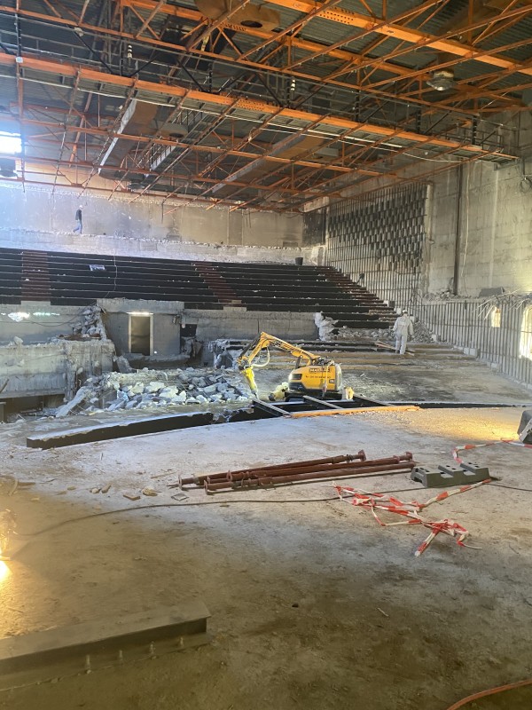 travaux de démolition de mur béton à Montélimar