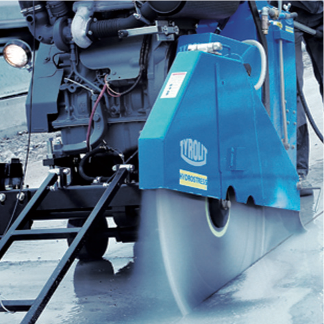 Sciage d’enrobé à Montélimar Valence Lyon Grenoble 