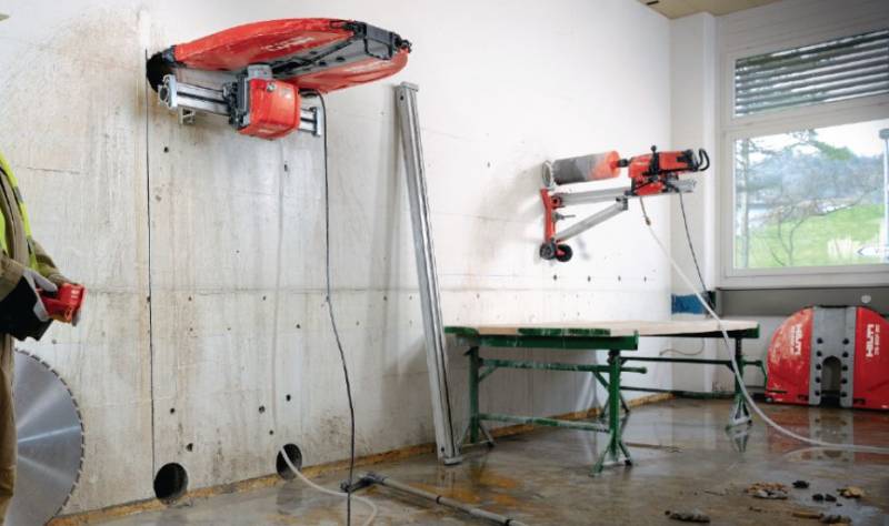 Sciage de mur en béton à valence