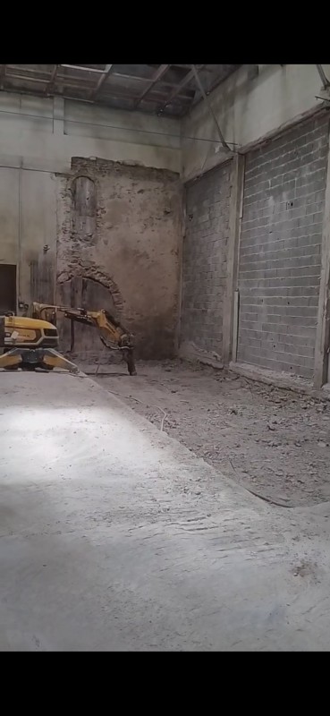 démolition de cuve béton 