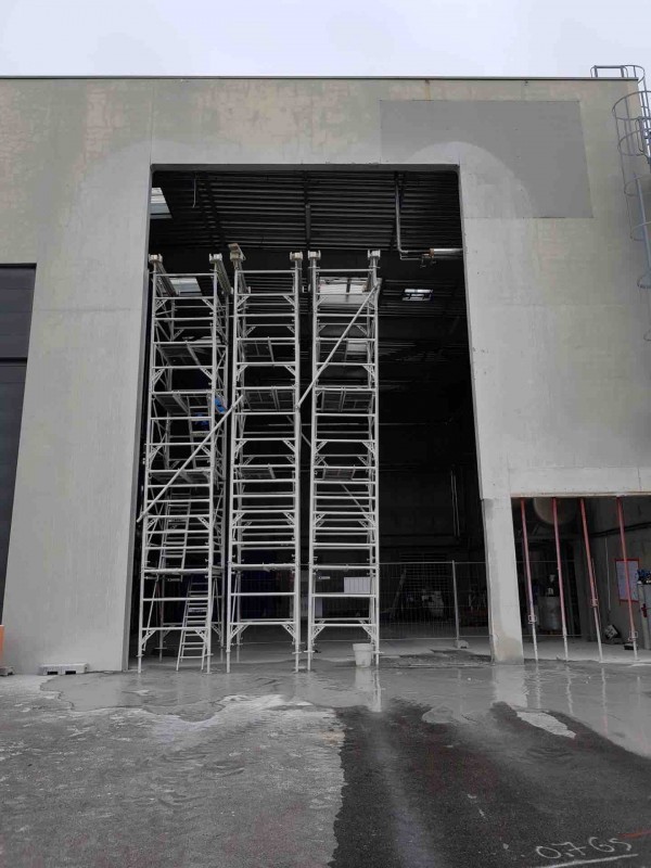 sciage béton à Davézieux