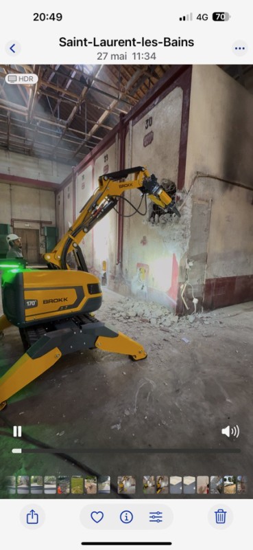 démolition de cuve béton 