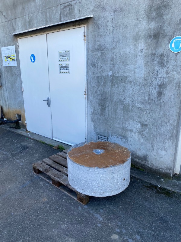 Carottage d'un diamètre de 1 mètre pour une station d’épuration  à Salon de Provence