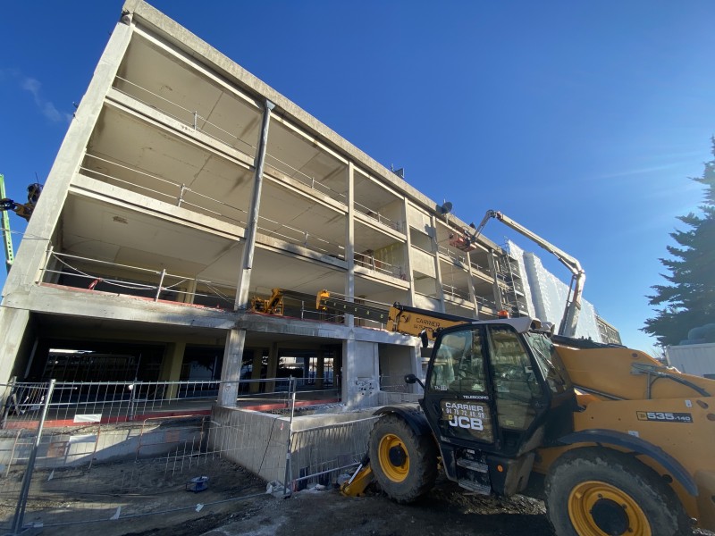 travaux de démolition de mur béton à Montélimar