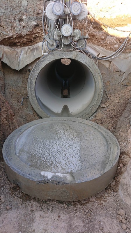 sciage de béton au câble diamant à Montpellier