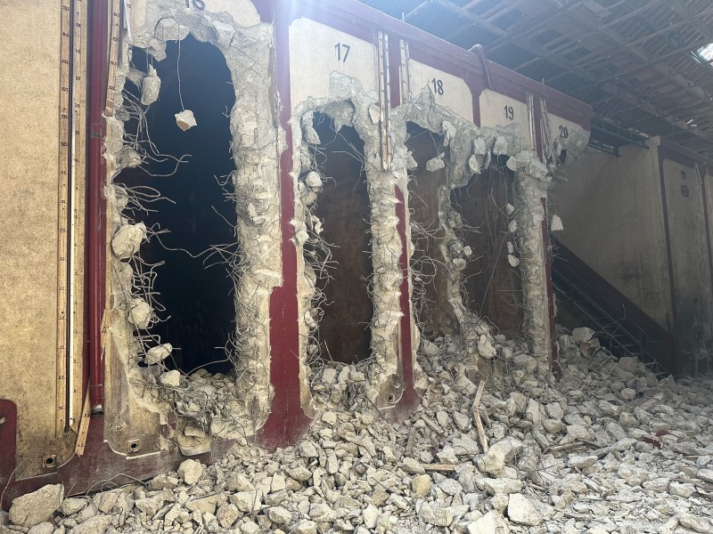 démolition de cuve béton 