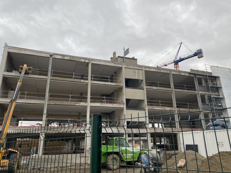 travaux de démolition de mur béton à Montélimar